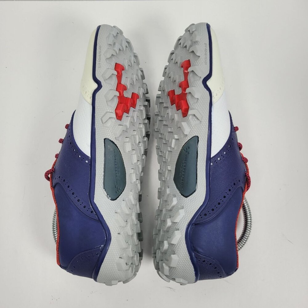 Vivobarefoot Linx Women's Blue White Red Golf Shoes US Size 6 EU 36 - Picture 7 of 8